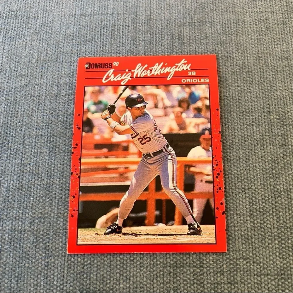 1990 Donruss Baltimore Orioles Baseball Card Trading Card